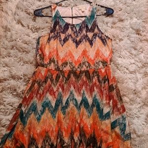 Multi-colored fun summer dress